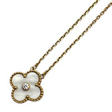 ヴァンクリーフ＆アーペル Van Cleef & Arpels ヴィンテージアルハンブラネックレス 750PG ジュエリー