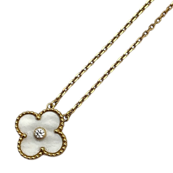 ヴァンクリーフ＆アーペル Van Cleef & Arpels ヴィンテージアルハンブラネックレス 750PG ジュエリー