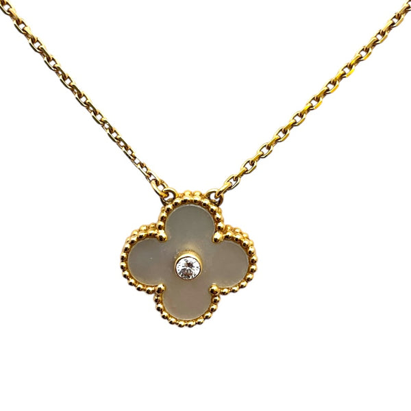 ヴァンクリーフ＆アーペル Van Cleef & Arpels ヴィンテージアルハンブラネックレス 750PG ジュエリー