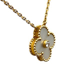 ヴァンクリーフ＆アーペル Van Cleef & Arpels ヴィンテージアルハンブラネックレス 750PG ジュエリー