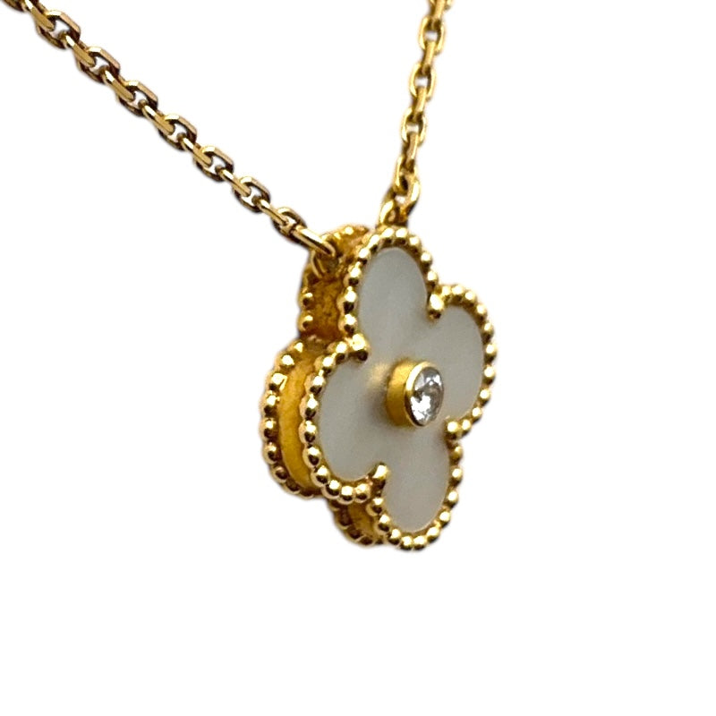 ヴァンクリーフ＆アーペル Van Cleef & Arpels ヴィンテージアルハンブラネックレス 750PG ジュエリー
