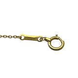 ティファニー TIFFANY＆CO オープンハートネックレス 750YG ジュエリー