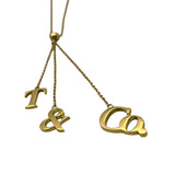 ティファニー TIFFANY＆CO ロゴアイコンネックレス 750YG ジュエリー
