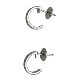 カルティエ Cartier ミニラブ フープ　ピアス シルバー 750WG アクセサリー