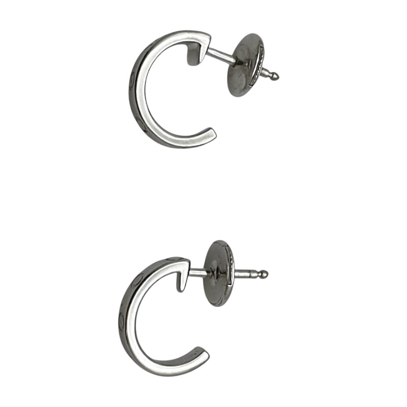 カルティエ Cartier ミニラブ フープ　ピアス シルバー 750WG アクセサリー