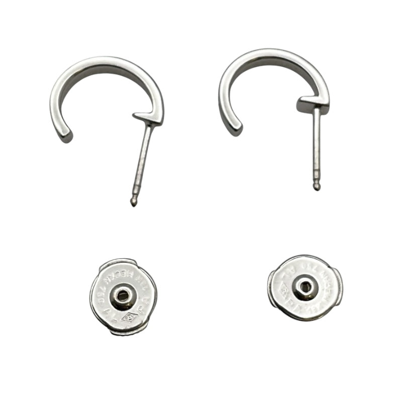 カルティエ Cartier ミニラブ フープ　ピアス シルバー 750WG アクセサリー