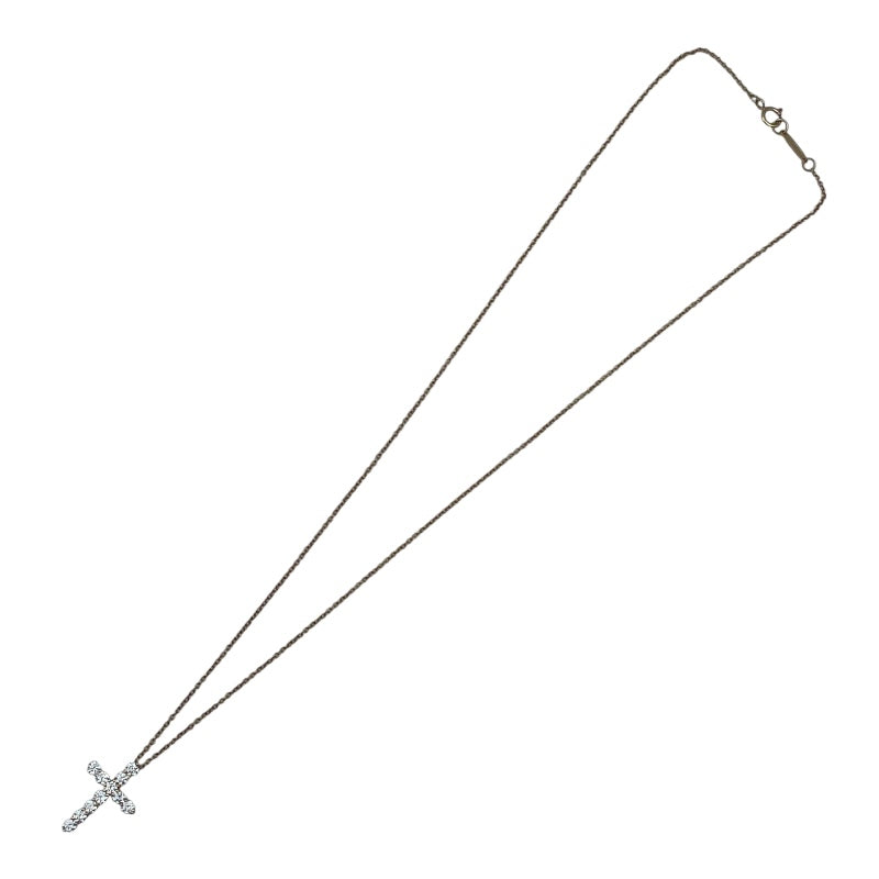 ティファニー TIFFANY＆CO スモールクロスネックレス 750 ジュエリー
