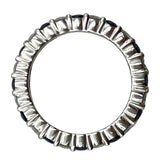 ハリーウィンストン HARRY WINSTON ラウンドカットプロングセットリング Pt950プラチナ ダイヤモンド　サファイア ジュエリー