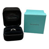 ティファニー TIFFANY＆CO ダブルワイヤーリング Pt950プラチナ ジュエリー