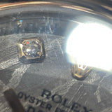 ロレックス ROLEX デイトジャスト 26 メテオライト 179161G K18ピンクゴールド/ステンレススティール 自動巻き レディース 腕時計