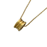 ブルガリ BVLGARI ビーゼロワンネックレス 750 K18YG ジュエリー