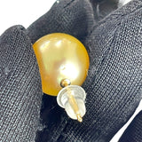 ピアス K18イエローゴールド パール ジュエリー