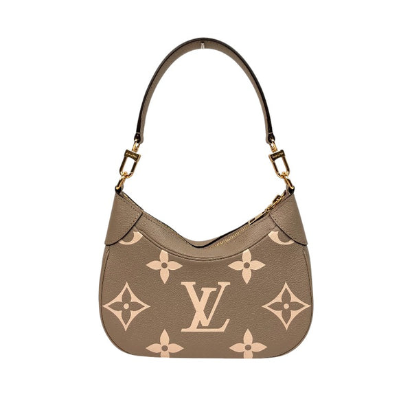 ルイ・ヴィトン LOUIS VUITTON バガテルNM M46112 グレージュ×クリーム バイカラーモノグラム・アンプラントレザー レディース ハンドバッグ
