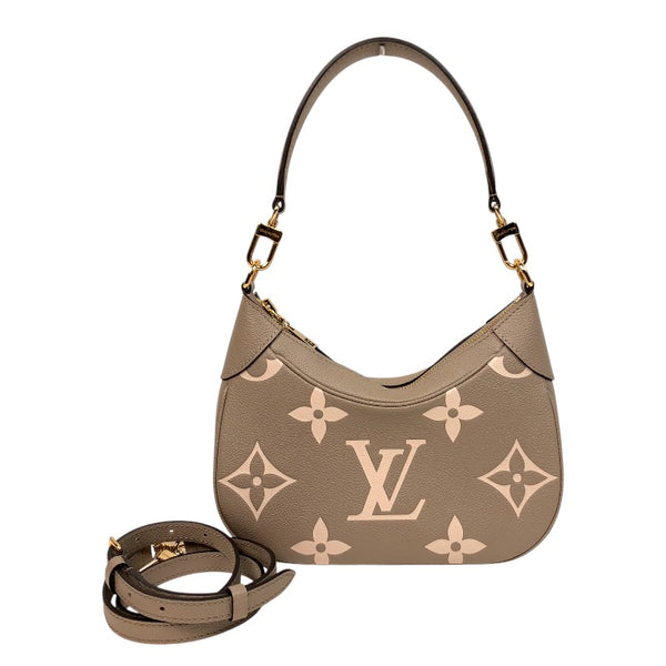 ルイ・ヴィトン LOUIS VUITTON バガテルNM M46112 グレージュ×クリーム バイカラーモノグラム・アンプラントレザー レディース ハンドバッグ