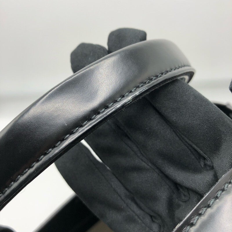 バレンシアガ BALENCIAGA ネイビーカバスXS 390346 アイボリー・ブラック キャンバス レディース ショルダーバッグ