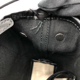 バレンシアガ BALENCIAGA ネイビーカバスXS 390346 アイボリー・ブラック キャンバス レディース ショルダーバッグ