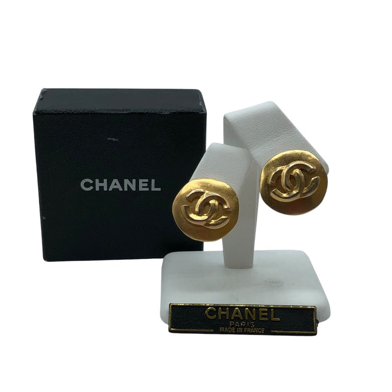 シャネル CHANEL ココマークラウンドイヤリング96P メタル ジュエリー