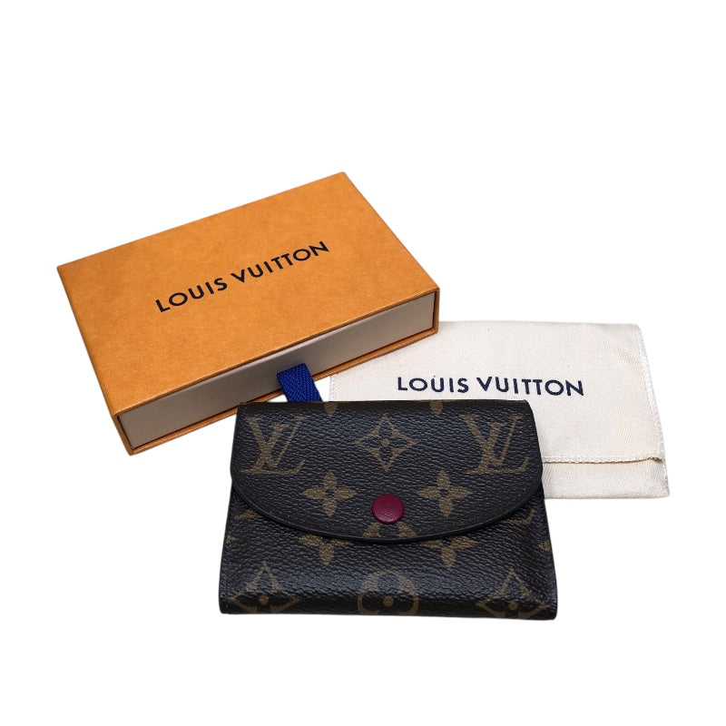 ルイ・ヴィトン LOUIS VUITTON ポルトモネロザリ M41939 ブラウン モノグラムキャンバス レディース 二つ折り財布 |  中古ブランドリユースショップ OKURA(おお蔵)