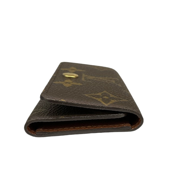 ルイ・ヴィトン LOUIS VUITTON ミュルティクレ4 M69517 ブラウン モノグラムミニキャンバス レディース キーケース