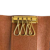 ルイ・ヴィトン LOUIS VUITTON ミュルティクレ4 M69517 ブラウン モノグラムミニキャンバス レディース キーケース