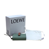 ロエベ LOEWE コンパクトジップウォレット C660Z41X01 ローズマリー レザー ソフトグレインカーフ ユニセックス 二つ折り財布