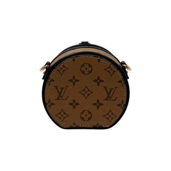 ルイ・ヴィトン LOUIS VUITTON ボワット・シャポーネックレス M68577 モノグラム・リバース キャンバス レディース ショルダーバッグ