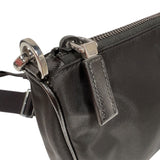 プラダ PRADA Re-Nylon サフィアーノショルダーバッグ 2VH113 ブラック　シルバー金具 ナイロン ユニセックス ショルダーバッグ