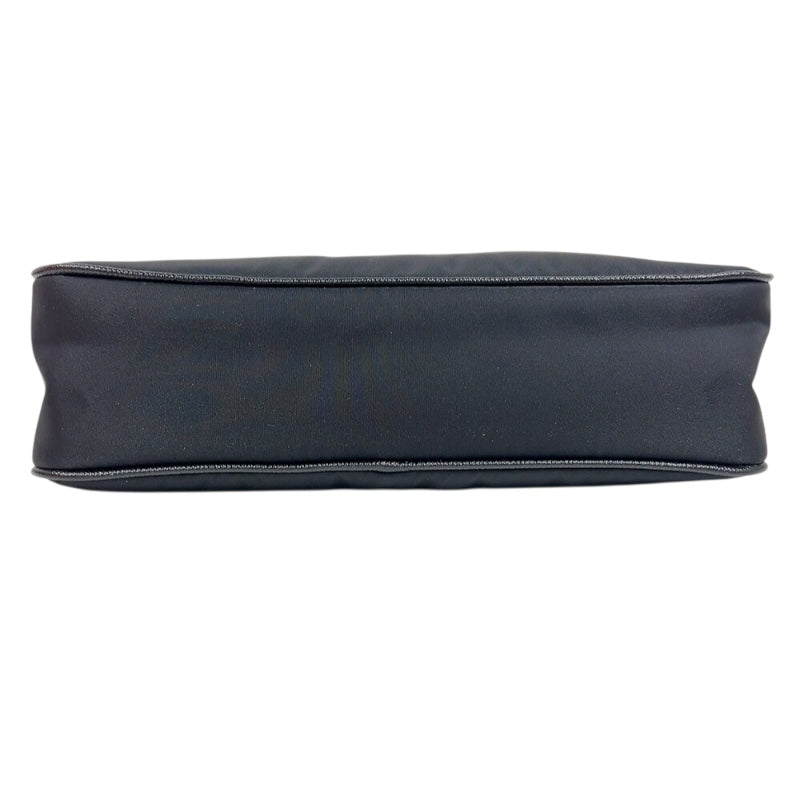 プラダ PRADA Re-Nylon サフィアーノショルダーバッグ 2VH113 ブラック　シルバー金具 ナイロン ユニセックス ショルダーバッグ