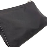 プラダ PRADA Re-Nylon サフィアーノショルダーバッグ 2VH113 ブラック　シルバー金具 ナイロン ユニセックス ショルダーバッグ