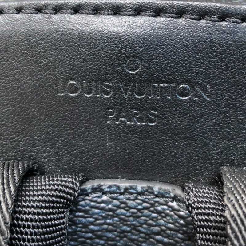 ルイ・ヴィトン LOUIS VUITTON キャンバス・バックパック N50009 ブラック ダミエグラフィットキャンバス レザー ユニセックス リュック・デイパック