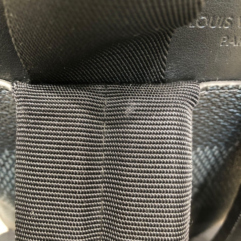 ルイ・ヴィトン LOUIS VUITTON キャンバス・バックパック N50009 ブラック ダミエグラフィットキャンバス レザー ユニセックス リュック・デイパック