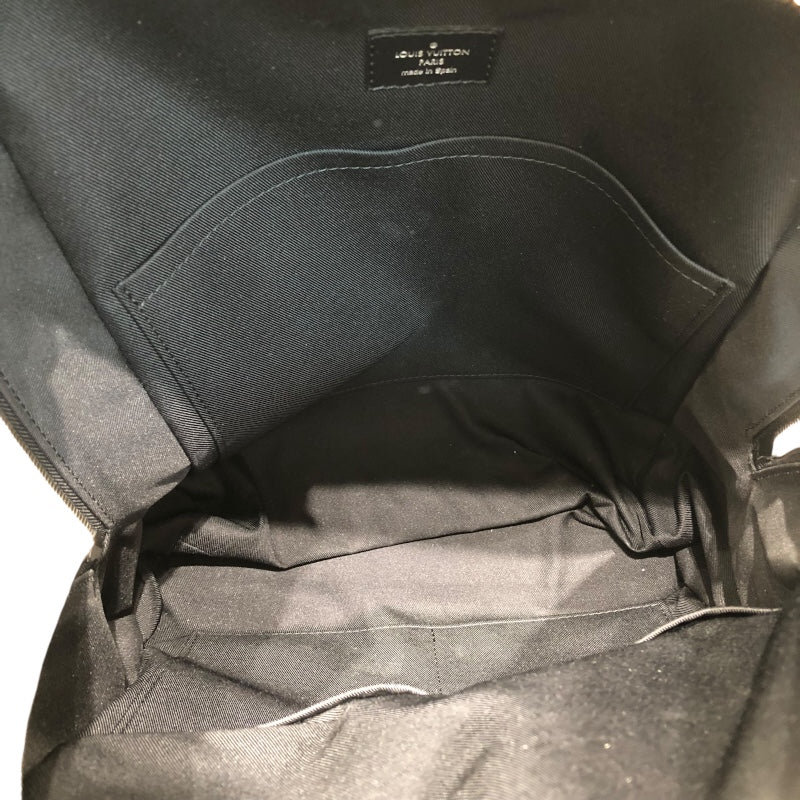 ルイ・ヴィトン LOUIS VUITTON キャンバス・バックパック N50009 ブラック ダミエグラフィットキャンバス レザー ユニセックス リュック・デイパック
