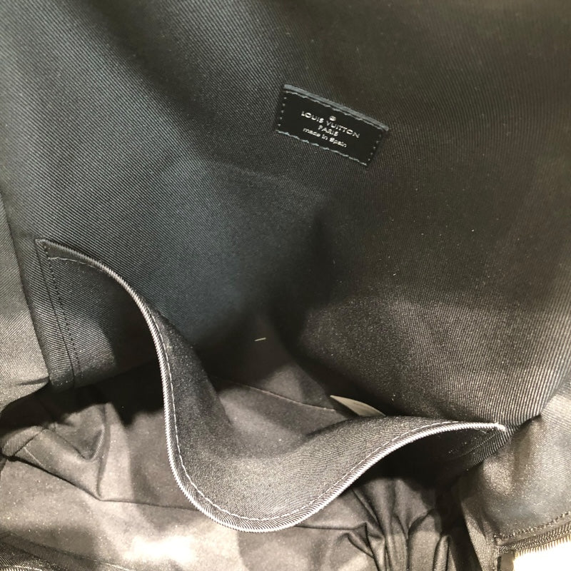 ルイ・ヴィトン LOUIS VUITTON キャンバス・バックパック N50009 ブラック ダミエグラフィットキャンバス レザー ユニセックス リュック・デイパック