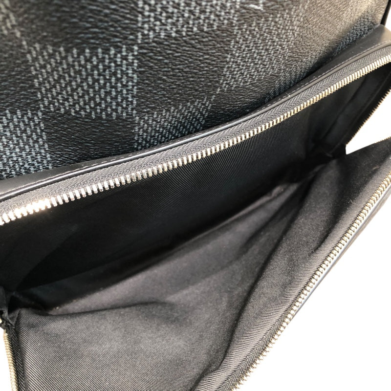 ルイ・ヴィトン LOUIS VUITTON キャンバス・バックパック N50009 ブラック ダミエグラフィットキャンバス レザー ユニセックス リュック・デイパック