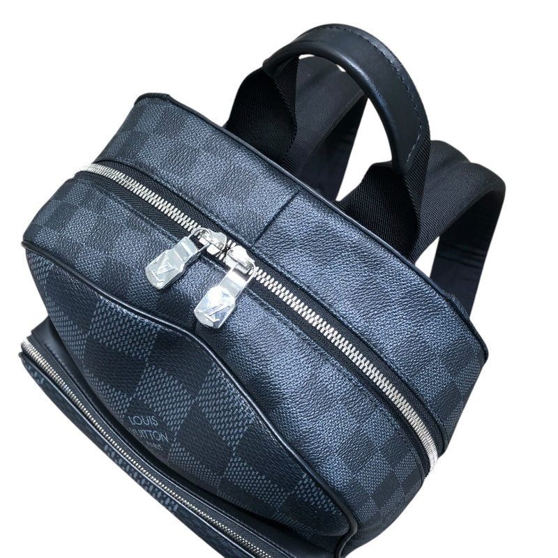 ルイ・ヴィトン LOUIS VUITTON キャンバス・バックパック N50009 ブラック ダミエグラフィットキャンバス レザー ユニセックス リュック・デイパック