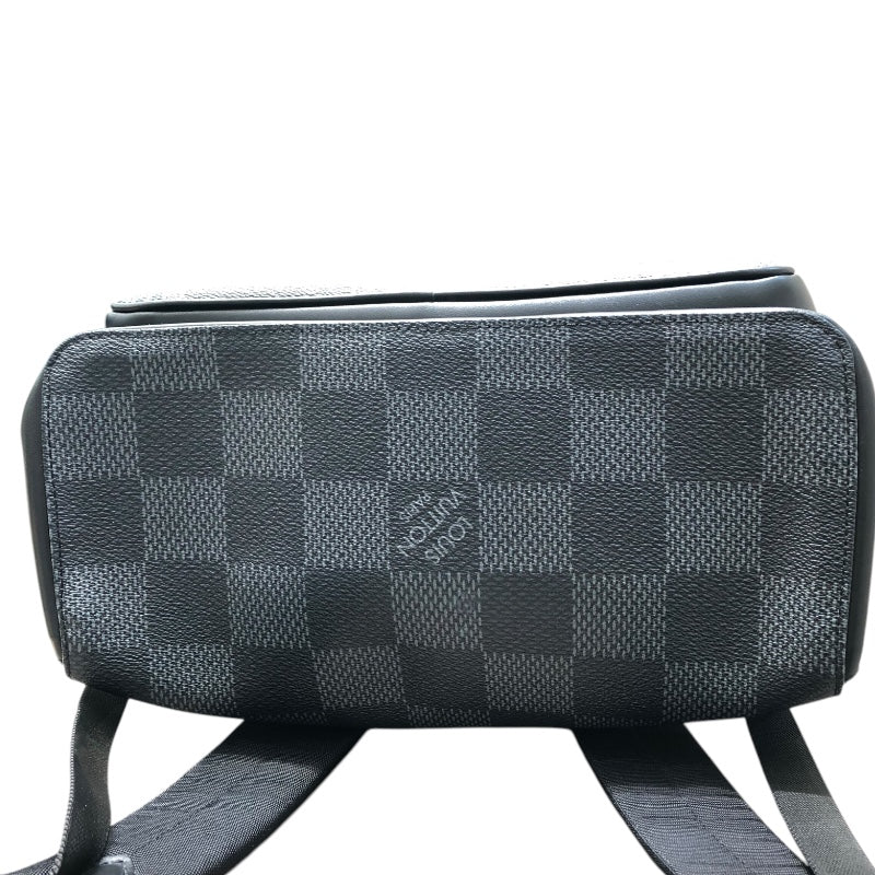 ルイ・ヴィトン LOUIS VUITTON キャンバス・バックパック N50009 ブラック ダミエグラフィットキャンバス レザー ユニセックス リュック・デイパック