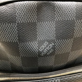 ルイ・ヴィトン LOUIS VUITTON キャンバス・バックパック N50009 ブラック ダミエグラフィットキャンバス レザー ユニセックス リュック・デイパック