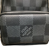 ルイ・ヴィトン LOUIS VUITTON キャンバス・バックパック N50009 ブラック ダミエグラフィットキャンバス レザー ユニセックス リュック・デイパック