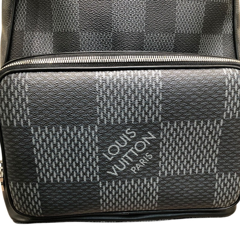 ルイ・ヴィトン LOUIS VUITTON キャンバス・バックパック N50009 ブラック ダミエグラフィットキャンバス レザー ユニセックス リュック・デイパック