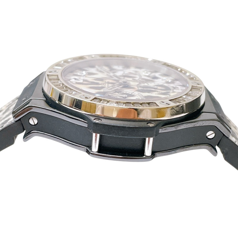 ウブロ HUBLOT ビッグバン セラミック スノーレオパード 341.CW.7717.NR.1977C チタン/セラミック/ラバー 自動巻き メンズ 腕時計