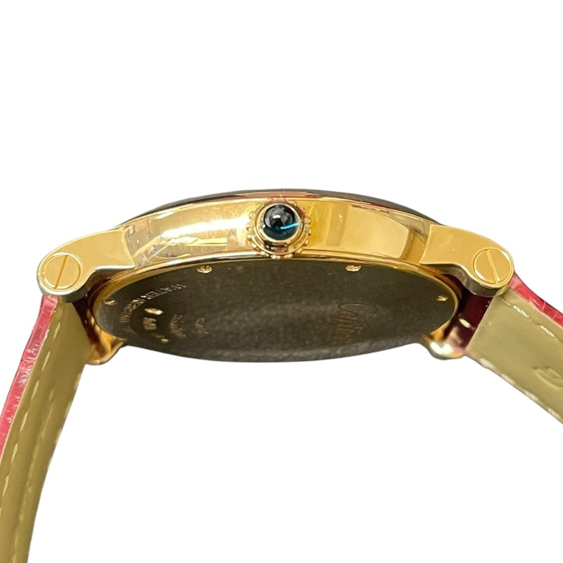 カルティエ Cartier ロトンド ドゥ カルティエ パワーリザーブ