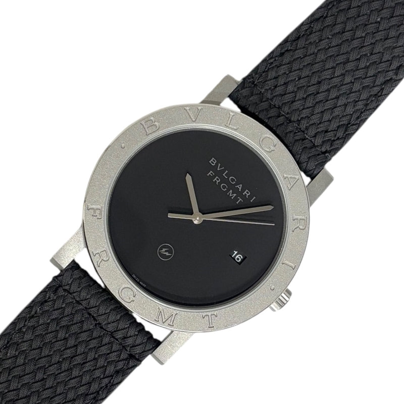 ブルガリ BVLGARI ブルガリブルガリ フラグメント 日本250本限定 103443 ブラック SS メンズ 腕時計