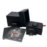 オリス ORIS アクイス クロノグラフ 017747654154-0782601PEB ブラック SS 自動巻き メンズ 腕時計