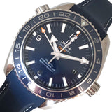 オメガ OMEGA シーマスター プラネットオーシャン 600M GMT コーアクシャル 232.92.44.22.03.001 ブルー チタン ラバーベルト 自動巻き メンズ 腕時計