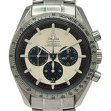 オメガ OMEGA スピードマスターレジェンド ミハエル・シューマッハ 3559.32 アイボリー ステンレススチール 自動巻き メンズ 腕時計