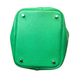 エルメス HERMES ピコタンロックMM □R バンブー トリヨン レディース ハンドバッグ