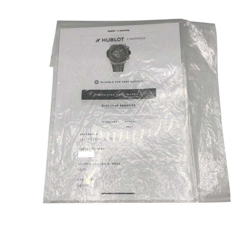 ぴこページ ウブロ HUBLOT ビッグバン ウニコ ベルルッティ アルミニオ 421.NX