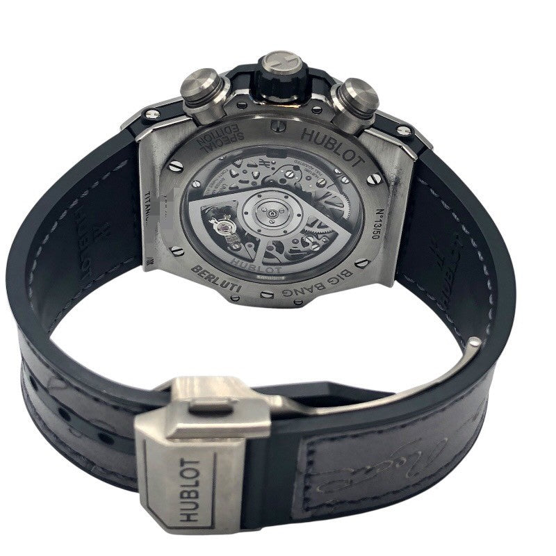 ぴこページ ウブロ HUBLOT ビッグバン ウニコ ベルルッティ アルミニオ 421.NX