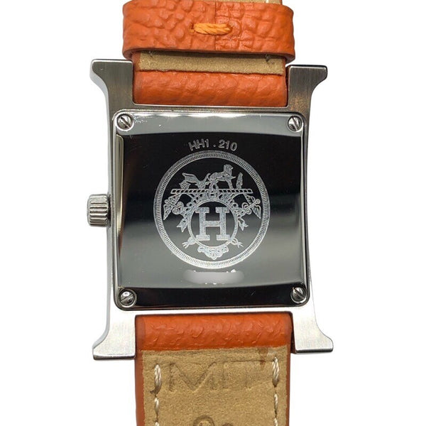 エルメス HERMES Hウォッチ HH1.210 SSステンレススチール レディース 腕時計