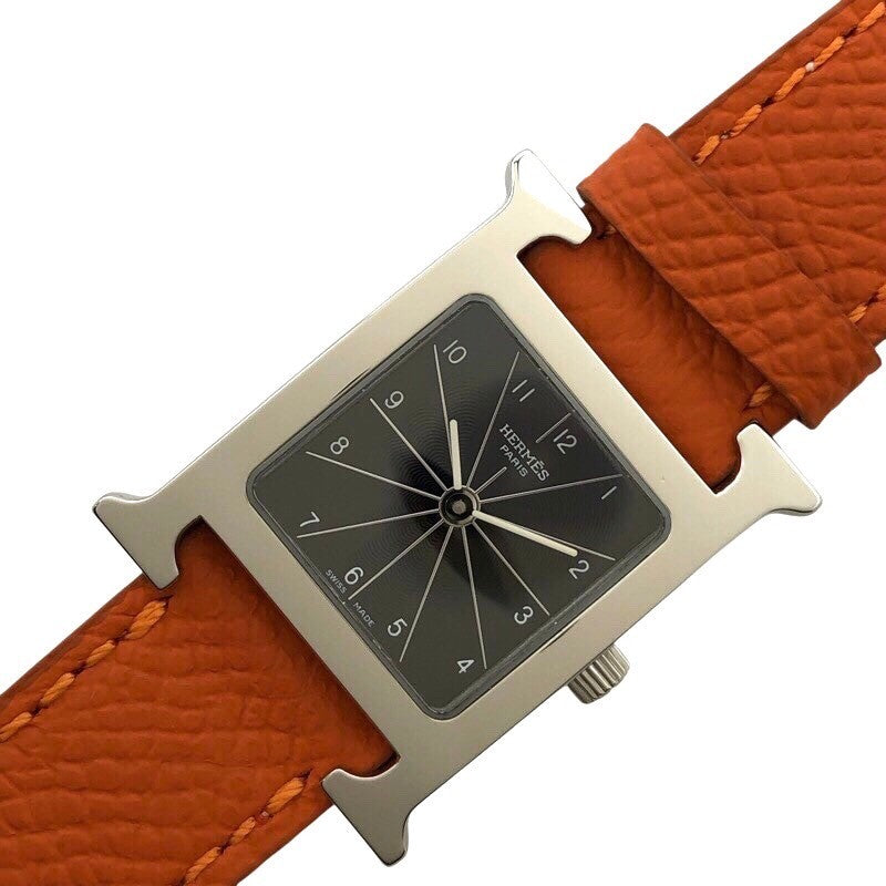 エルメス HERMES Hウォッチ HH1.210 SSステンレススチール レディース 腕時計